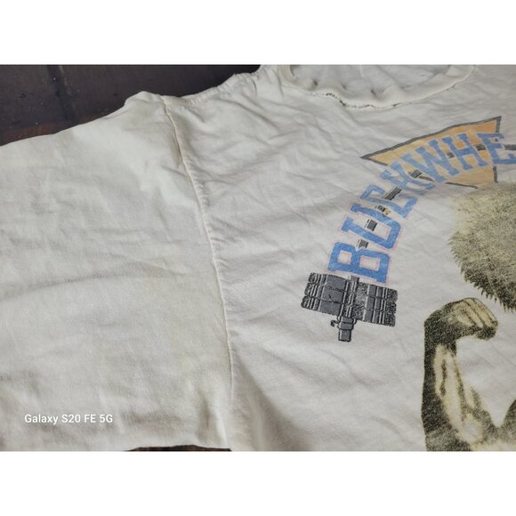 Vintage 80s Buckwheat Bodybuilding Parody Tee Size Large See Measurements - Picture 10 of 11